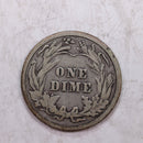 1914-D Barber Silver Dime., Nice Very Fine, Circulated Coin., Store