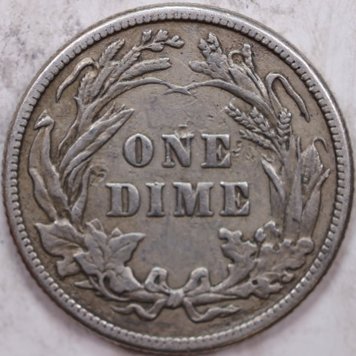 1915 Barber Dime, Very Fine+ Circulated Coin, Store #DE0321