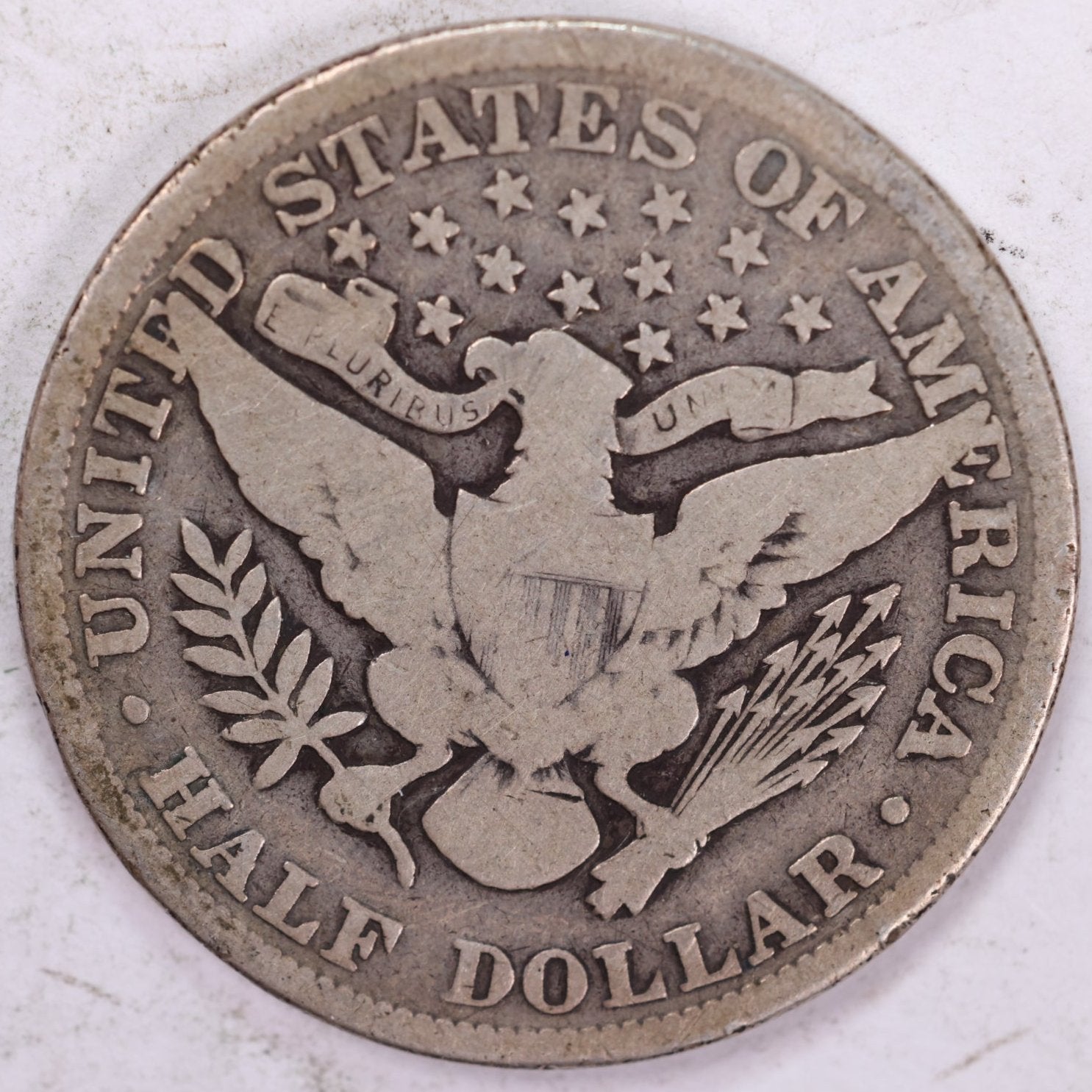1904 Barber Half Dollar, Very Good Circulated Coin, Store #HR0865