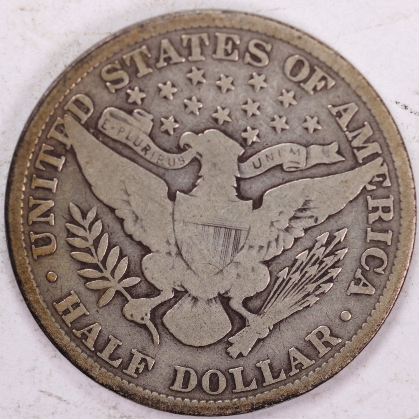 1904 Barber Half Dollar, Very Good Circulated Coin, Store #HR0866