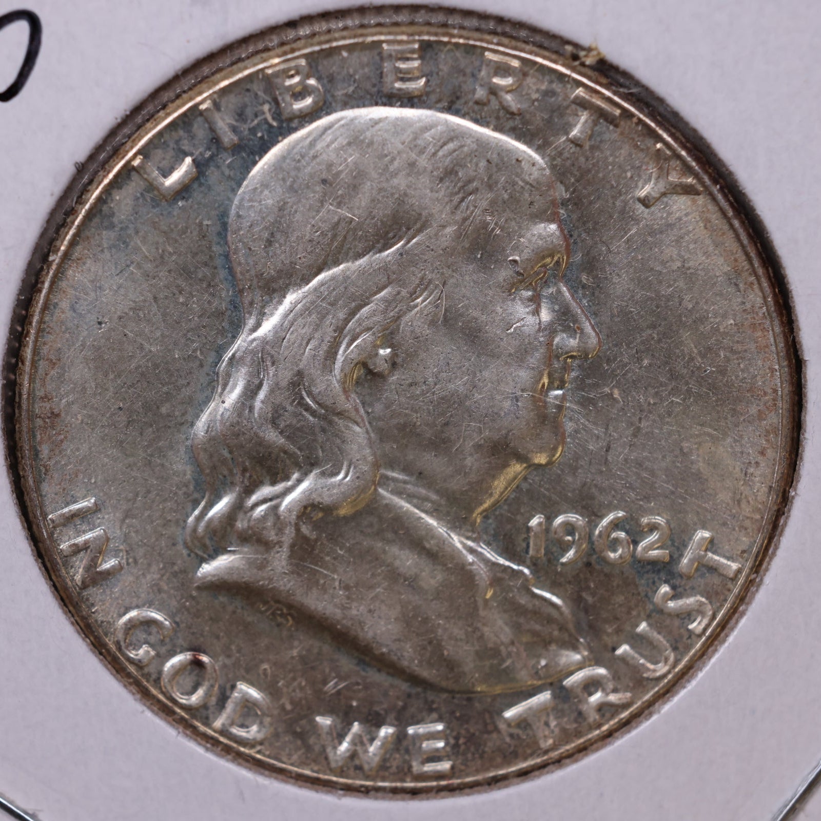 1962 Ben Franklin Half Dollar, Mint State Uncirculated Coin, Store #HR1770