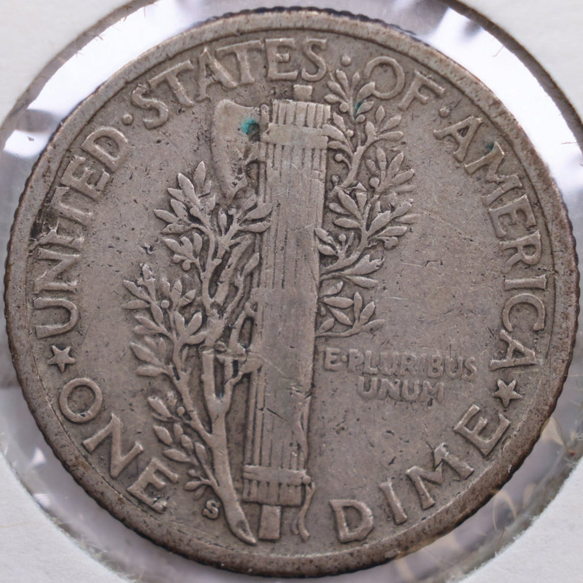 1917-S Mercury Dime, Very Fine Circulated Coin, Store #DE0325