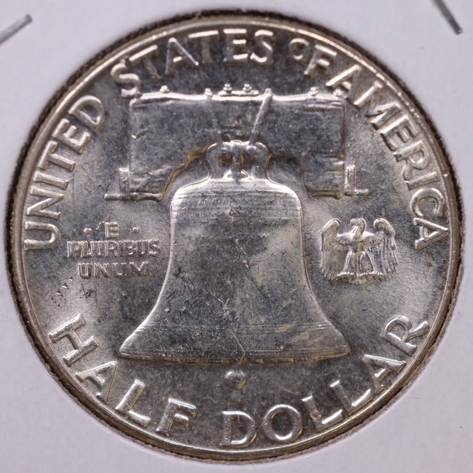 1963 Ben Franklin Half Dollar, About Uncirculated Coin, Store #HR1782