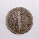 1917-S Mercury Silver Dime., Fine, Circulated Silver Dime., Store