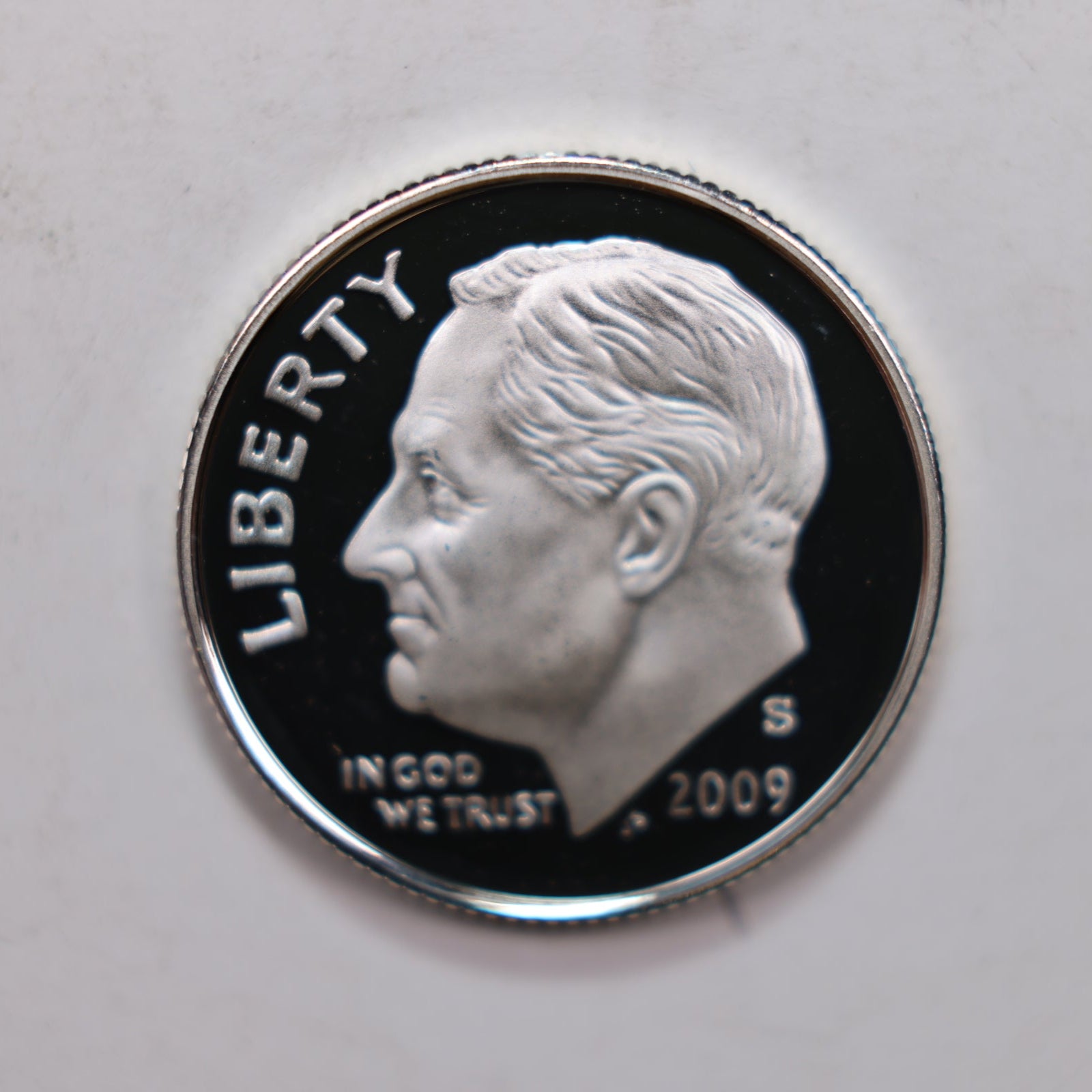 2009-S Roosevelt Silver Dime., Gem Proof Strike., Store #DE0345.