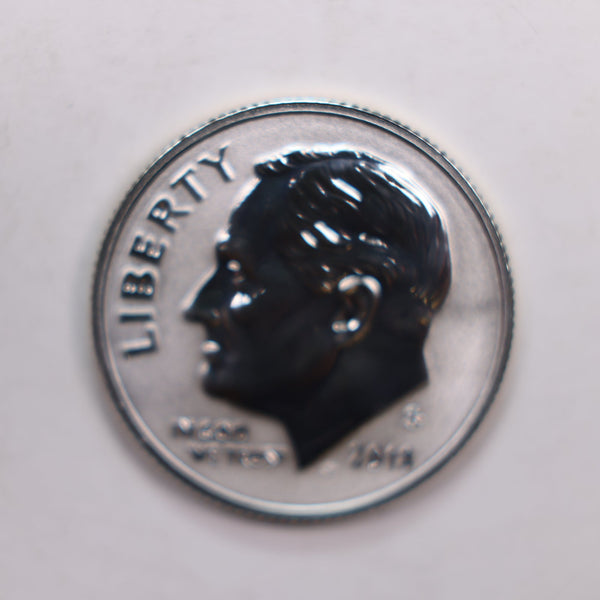 2018-S Roosevelt Silver Dime., Gem Reverse Proof Strike., Store #DE0346.