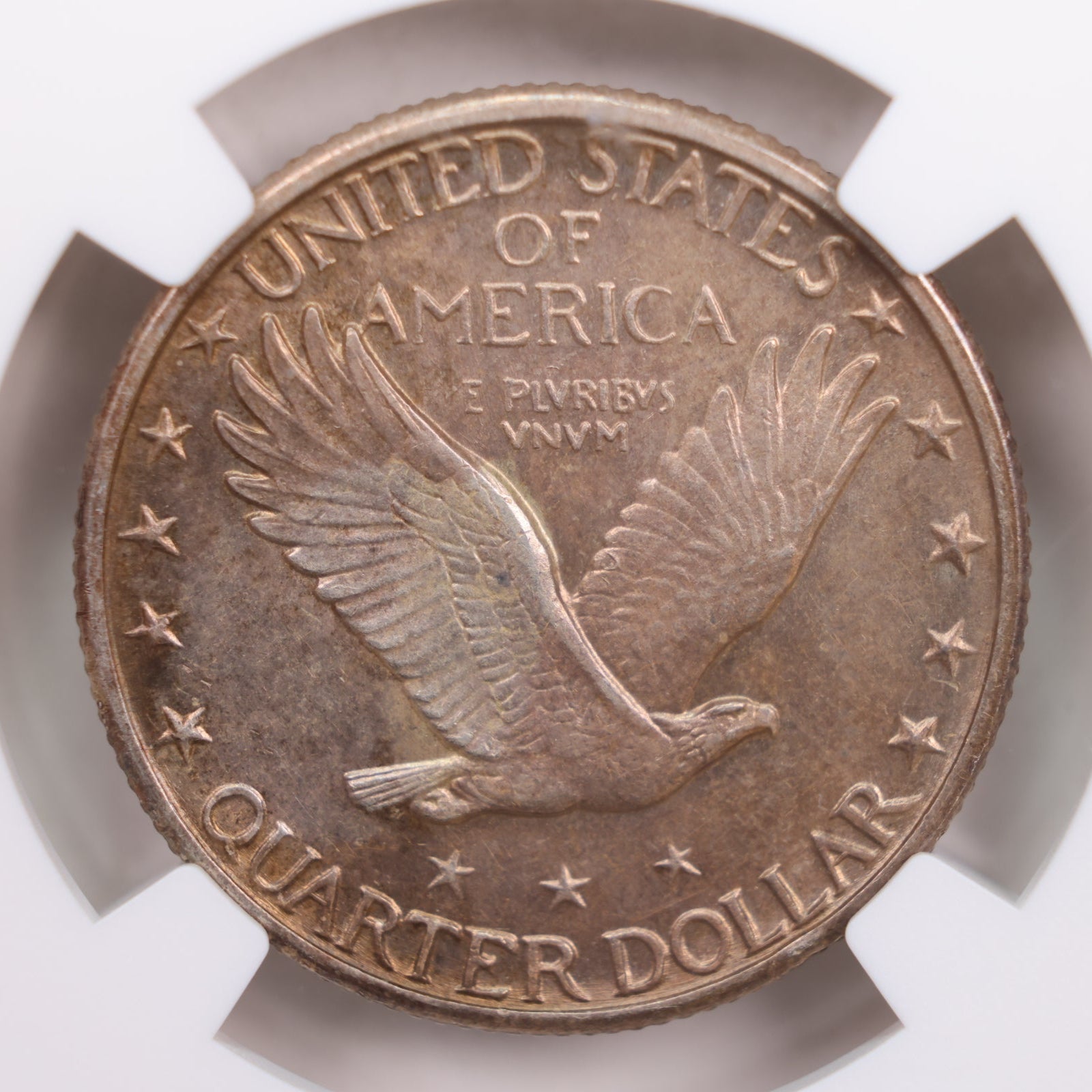 1924-D Standing Liberty Quarter., 'Scarce'., NGC MS-63 Full Head., Store #QR1455