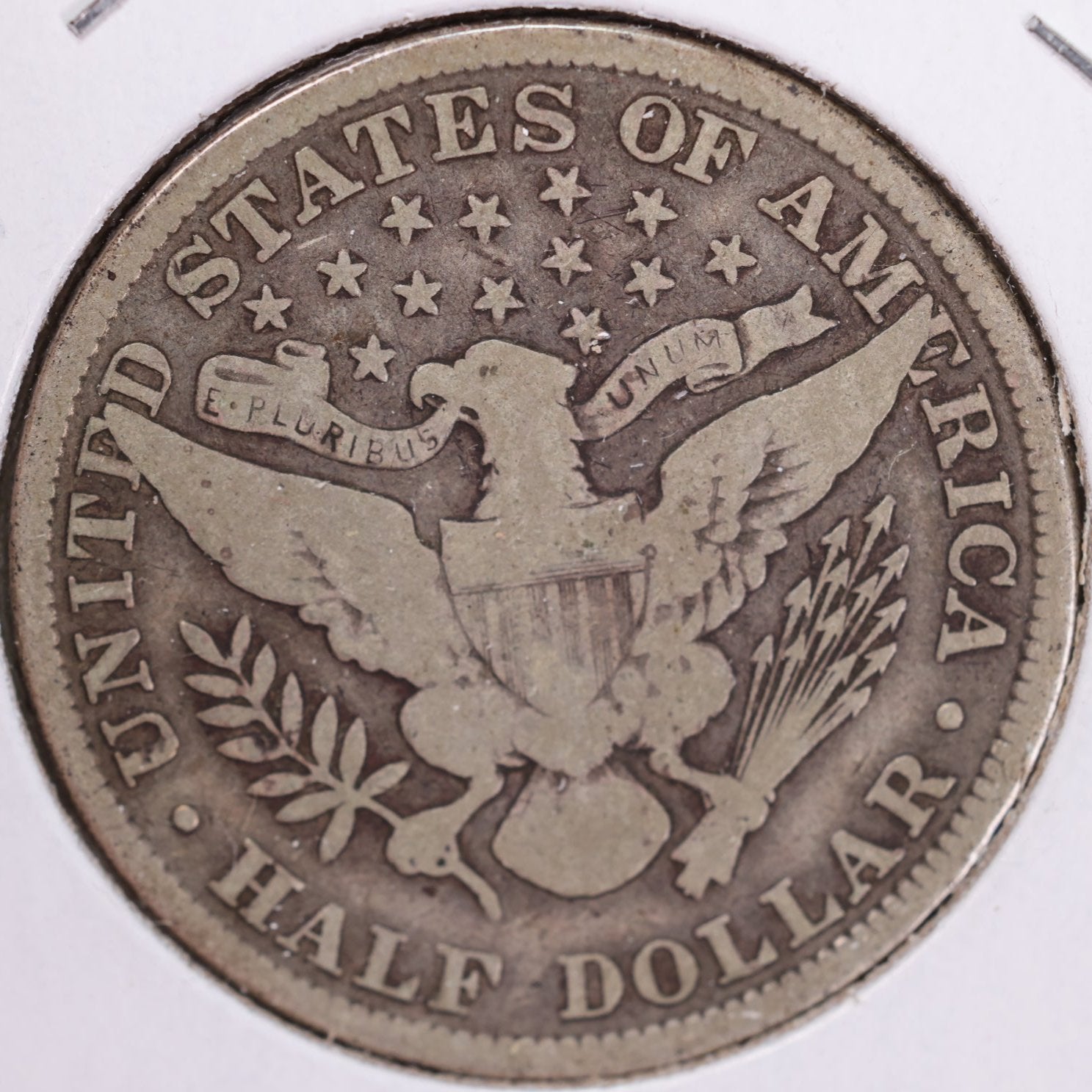 1907 Barber Half Dollar, Very Good Circulated Coin, Store #HR0883