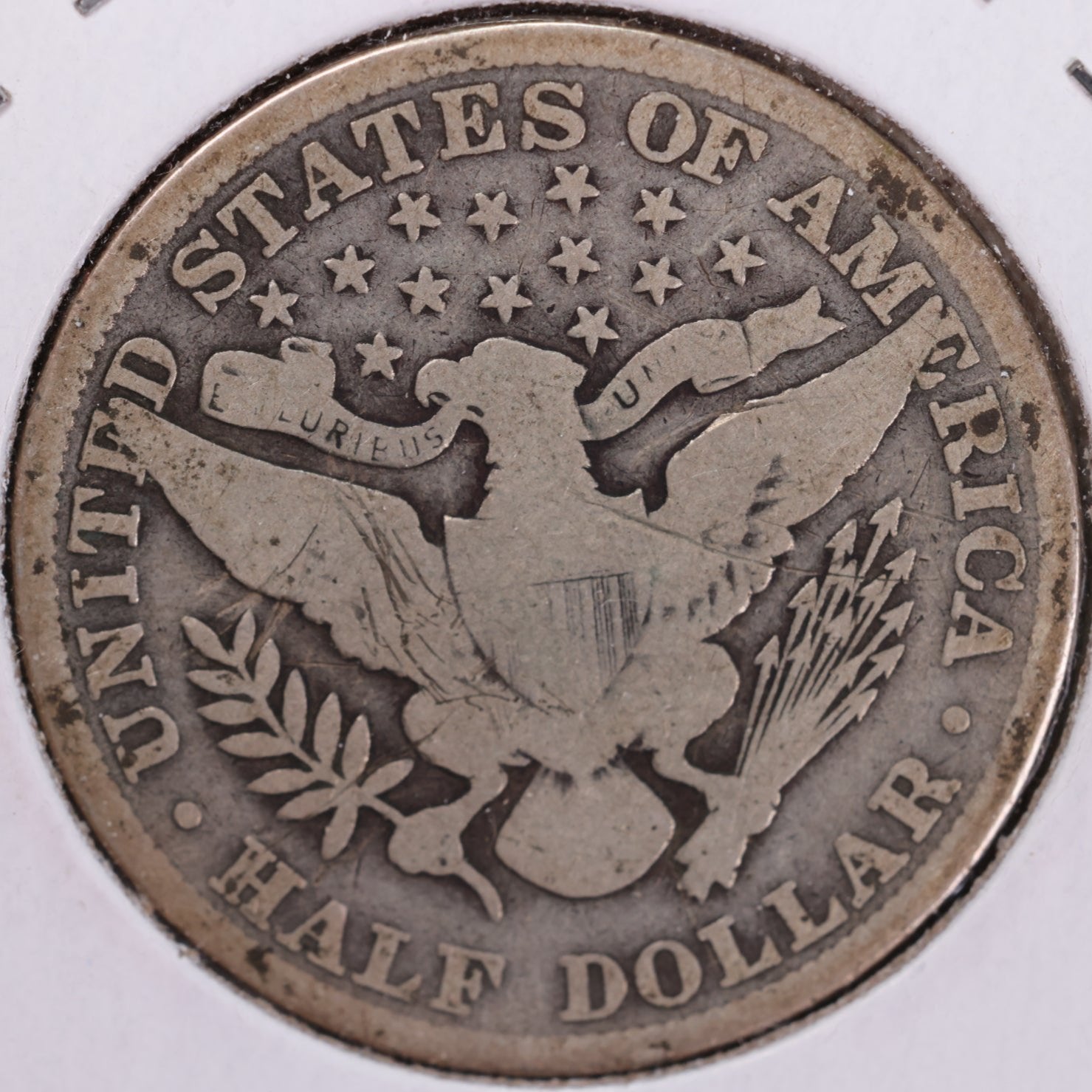 1907 Barber Half Dollar, Very Good Circulated Coin, Store #HR0884