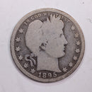 1895-O Barber Silver Quarter., Very Good, Circulated Coin., Store