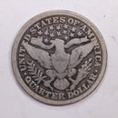 1895-O Barber Silver Quarter., Very Good, Circulated Coin., Store