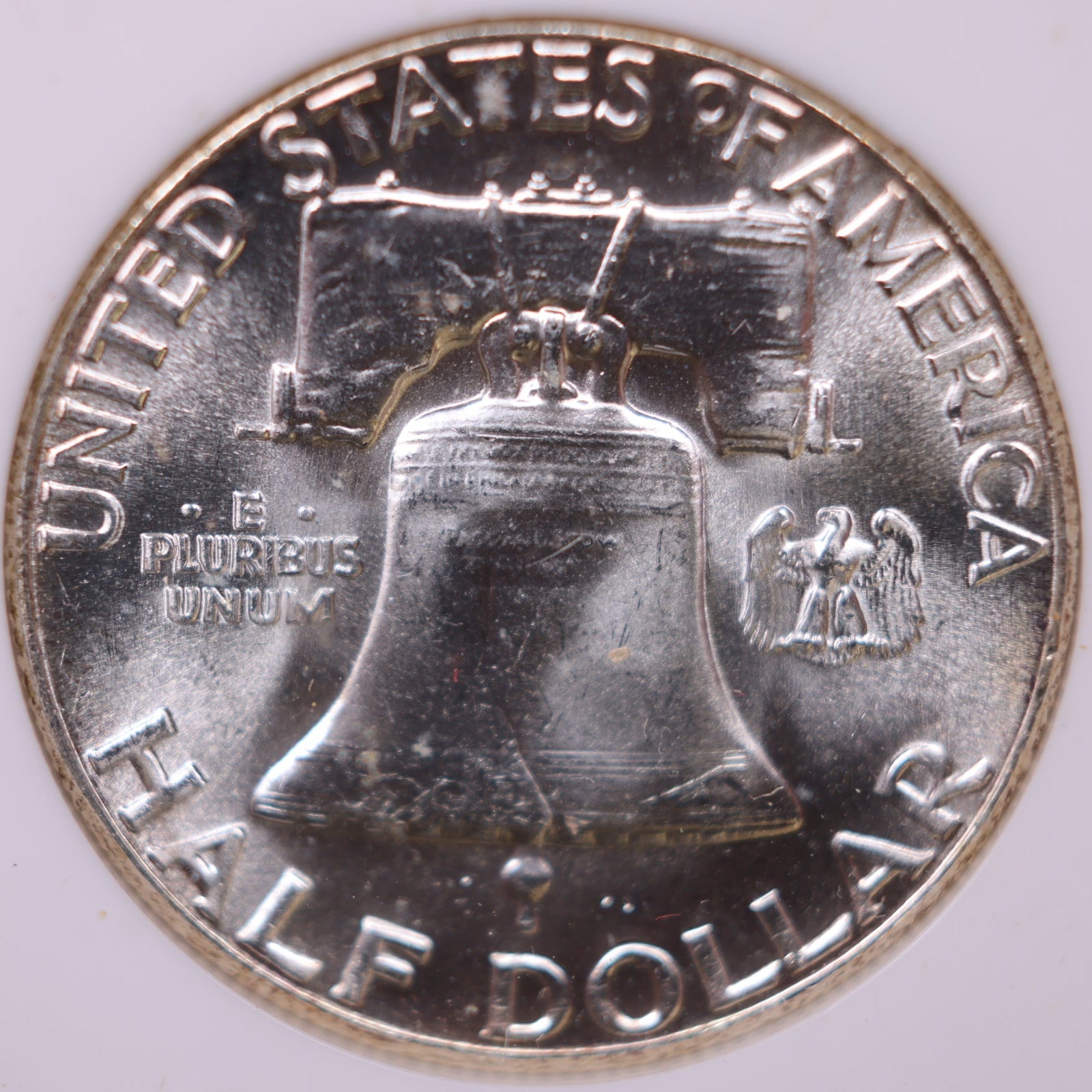 1960 Ben Franklin Half Dollar, Beautiful Uncirculated Coin, Store #HR1802