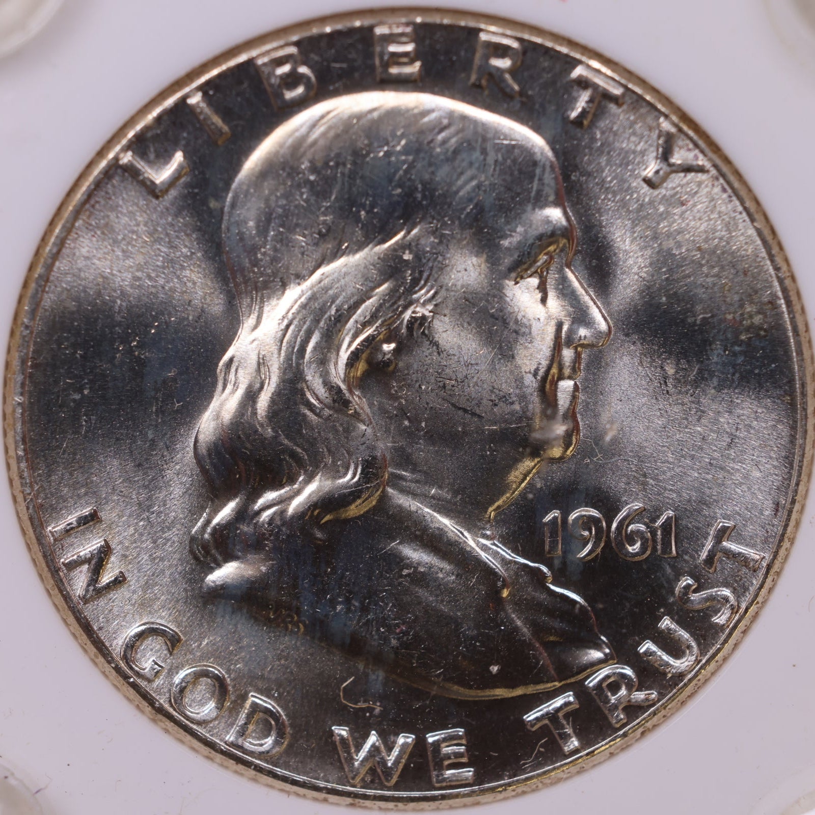 1961 Ben Franklin Half Dollar, Gem Beautiful Uncirculated Coin, Store #HR1803