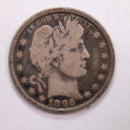 1896-O Barber Silver Quarter., Fine, Circulated Coin., Store