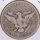 1907-D Barber Half Dollar, Very Good Circulated Coin, Store