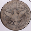 1907-D Barber Half Dollar, Good Circulated Coin, Store