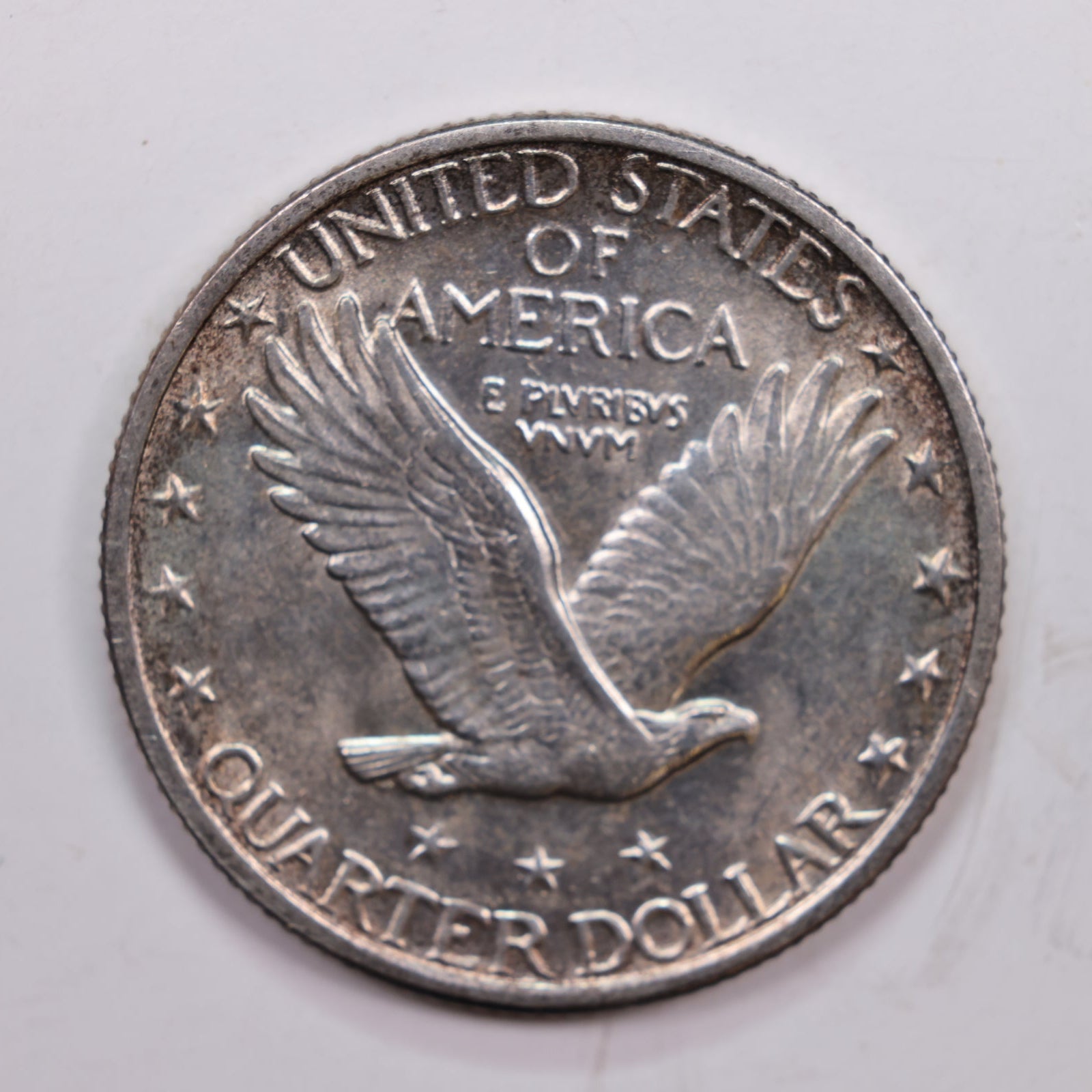 1920 Standing Liberty Silver Quarter., Mint State, Uncirculated Coin, Store #QR0271.