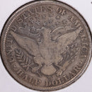 1907-O Barber Half Dollar, Very Good Circulated Coin, Store