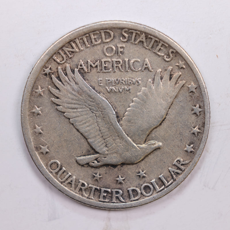 1919 Standing Liberty Quarter., Very Fine Circulated Coin., Store
