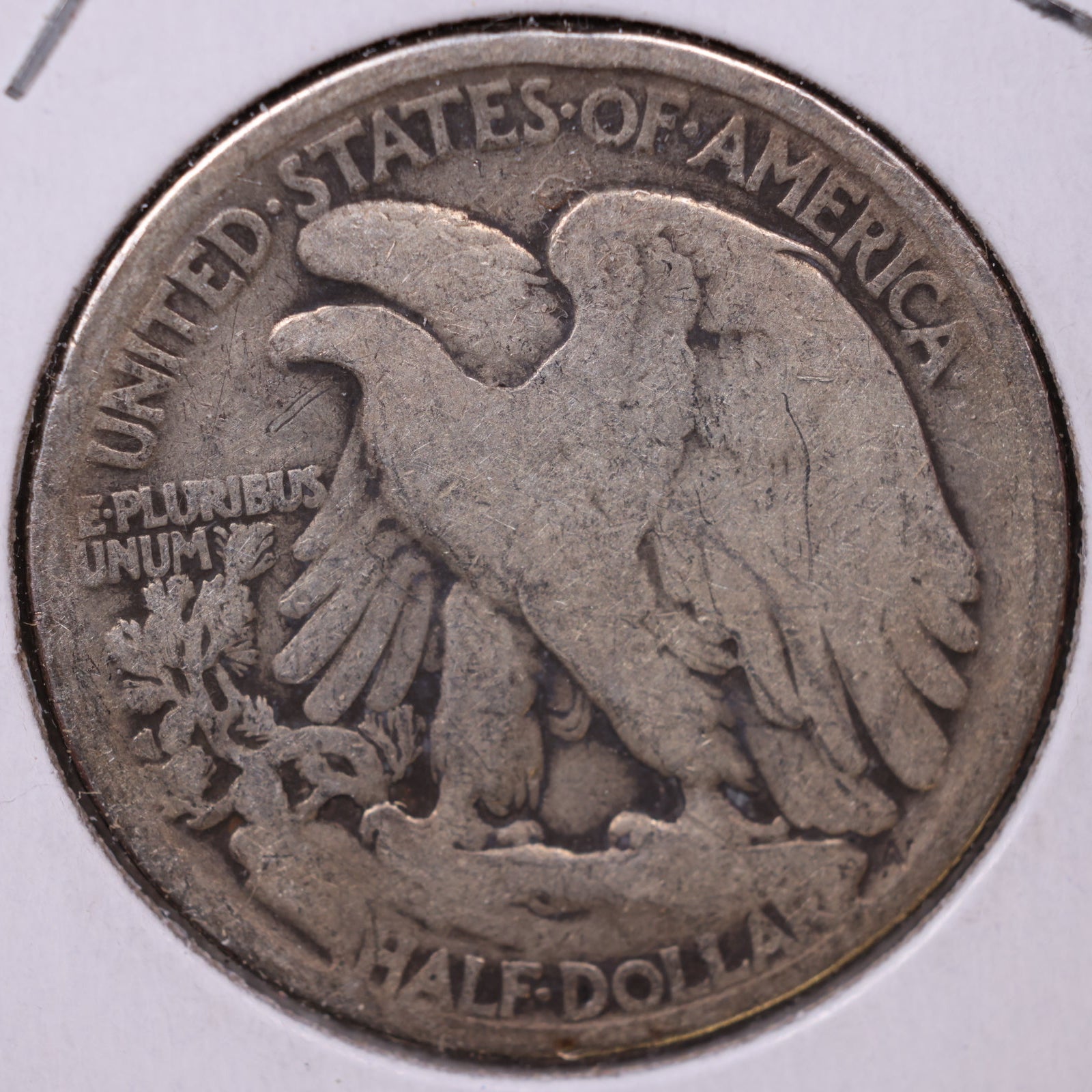 1918 Walking Liberty Half Dollar, About Good Circulated Coin, Store #HR011