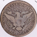 1907-S Barber Half Dollar, Very Good Circulated Coin, Store