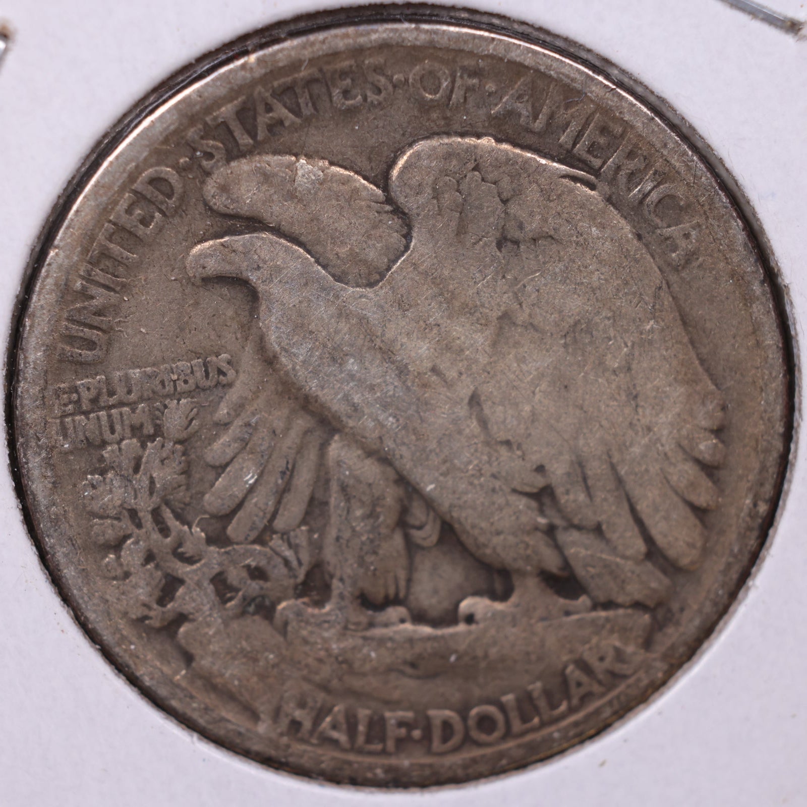 1918 Walking Liberty Half Dollar, About Good Circulated Coin, Store #HR015