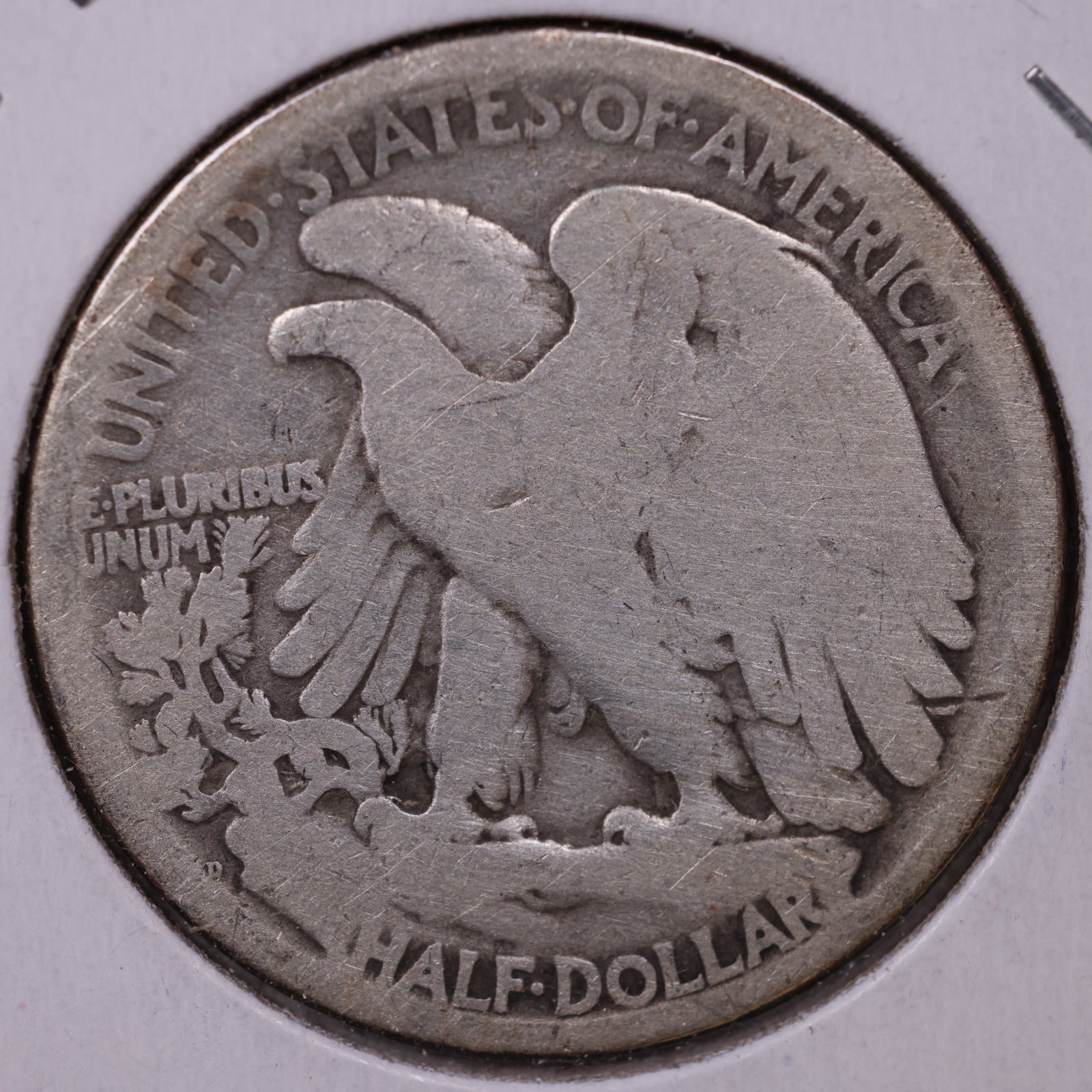 1918-D Walking Liberty Half Dollar, Good Circulated Coin, Store #HR023