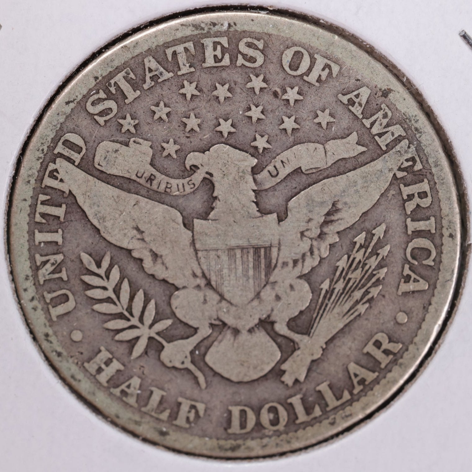 1908 Barber Half Dollar, Very Good Circulated Coin, Store #HR0909