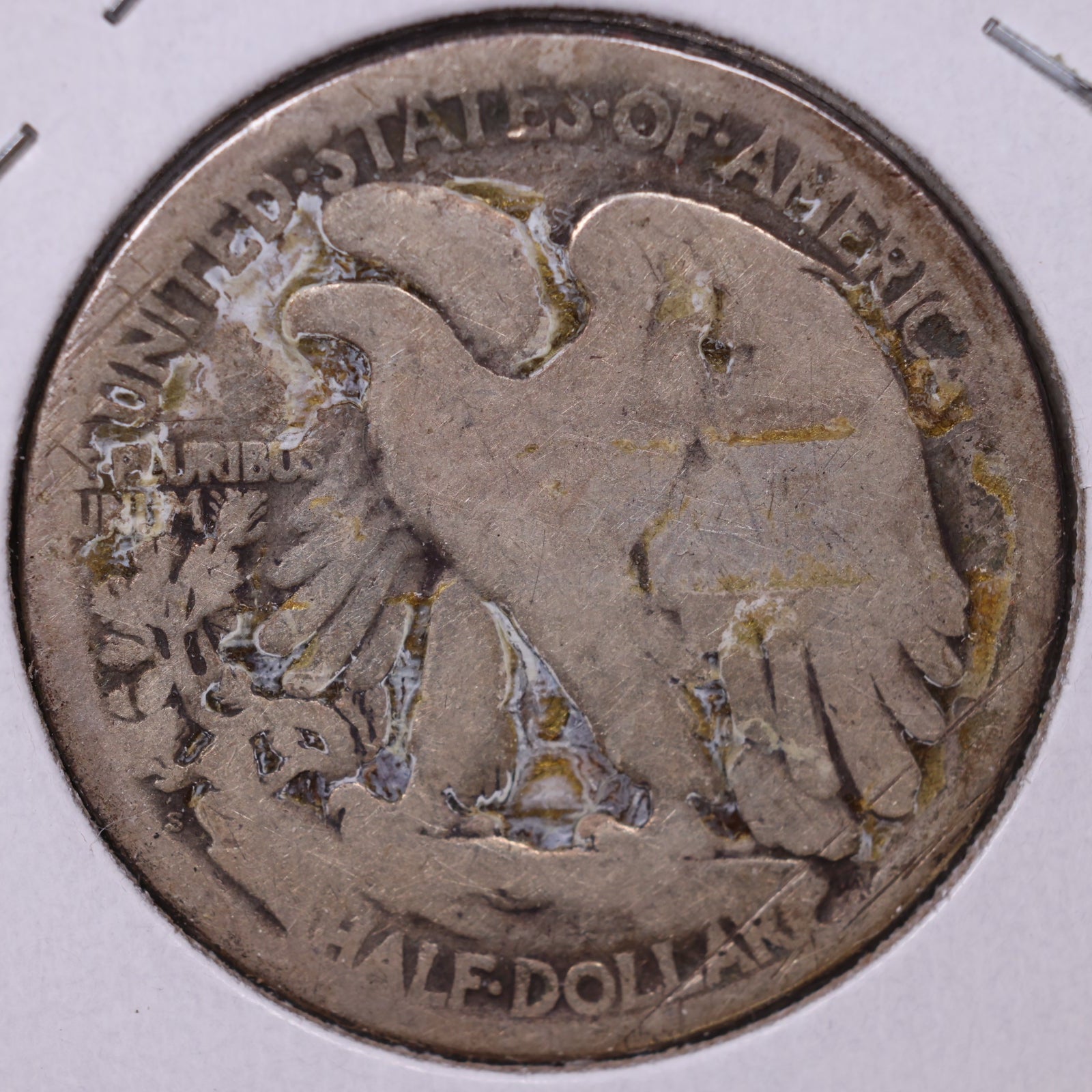 1918-S Walking Liberty Half Dollar, Good Circulated Coin, Store #HR027