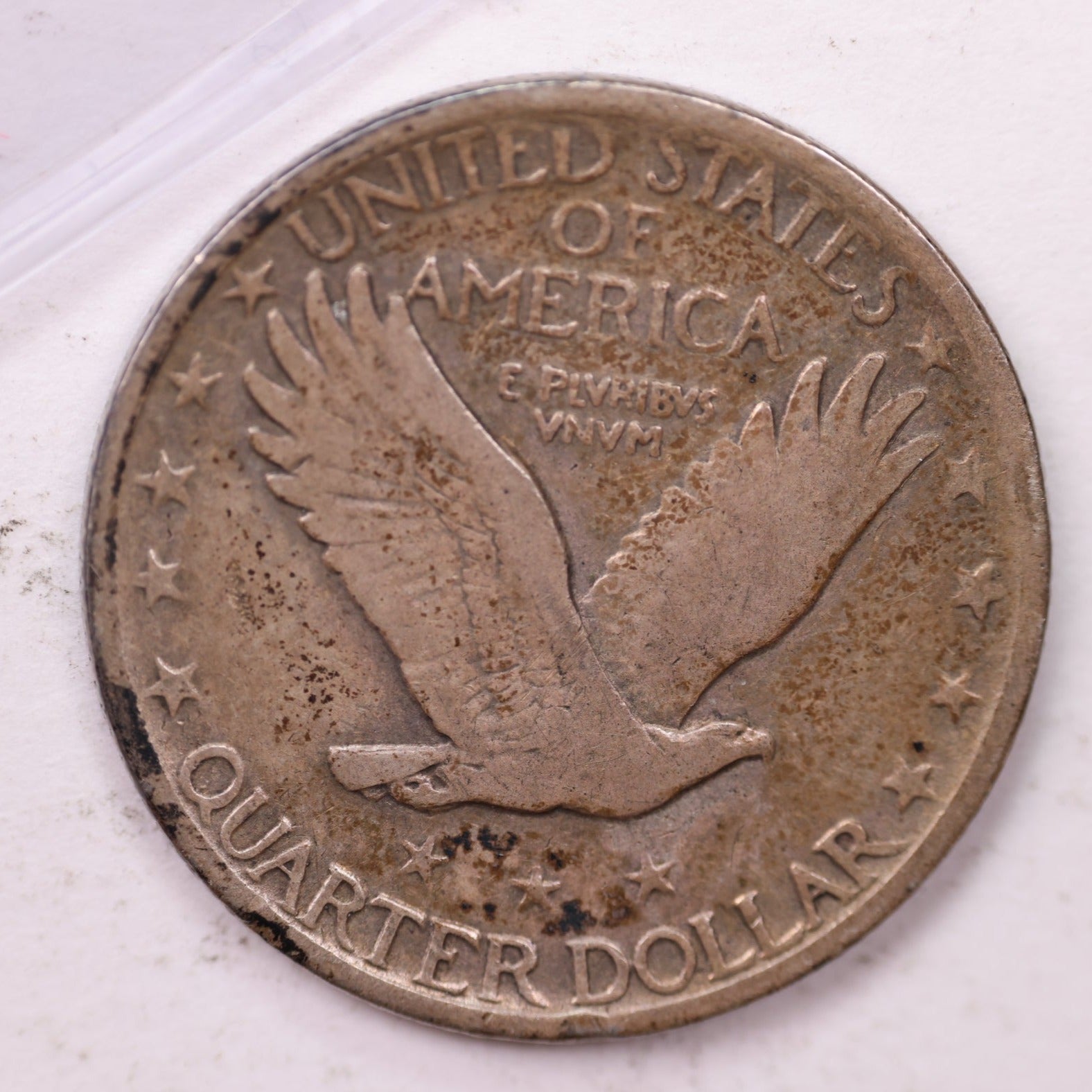 1921 Standing Liberty Silver Quarter, Very Fine Circulated Coins. Sale #QR1570.