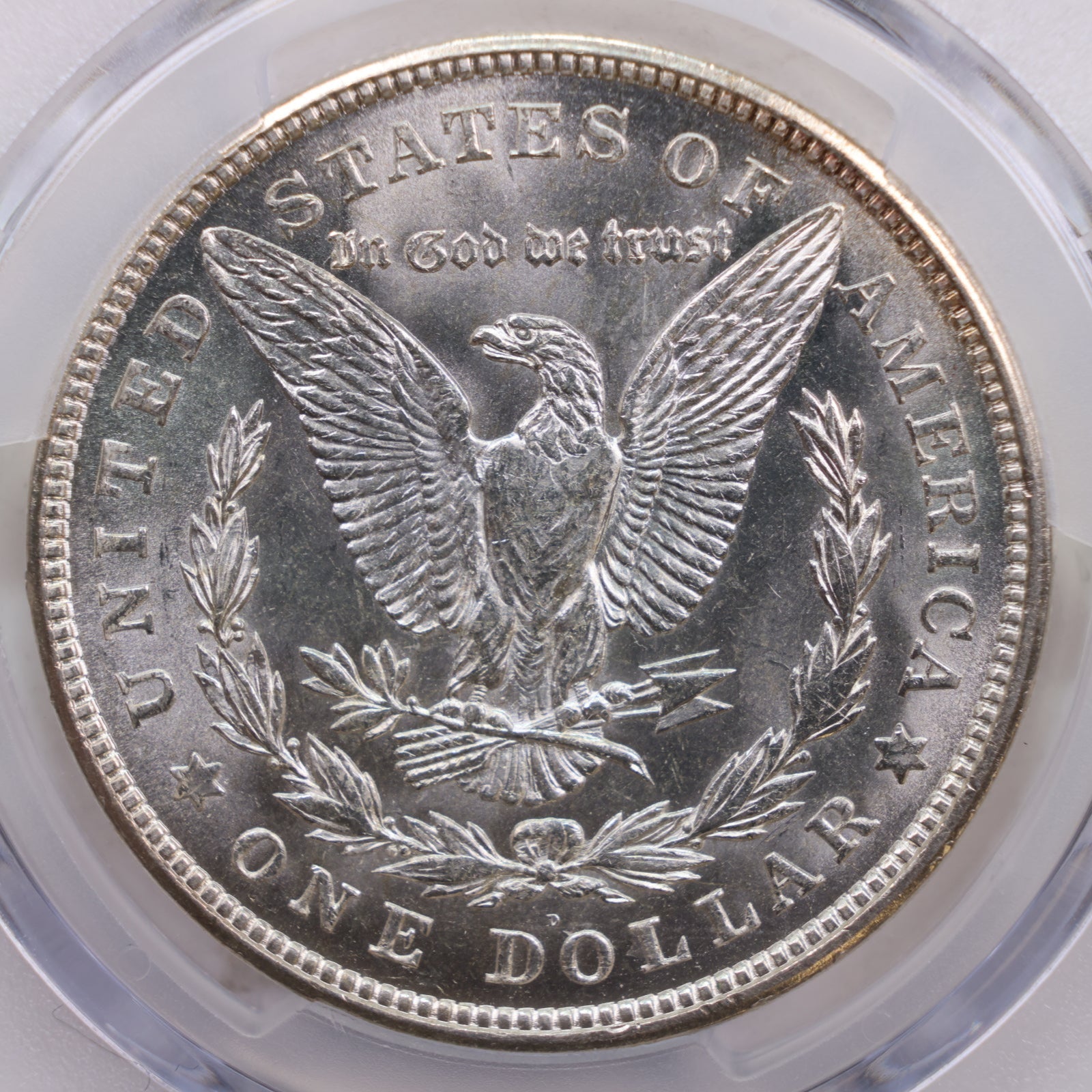 1921-D Morgan Silver Dollar., PCGS Certified MS-64., Store #GDR0114.