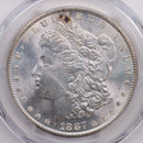1886 Morgan Silver Dollar., PCGS Certified MS-66., Store