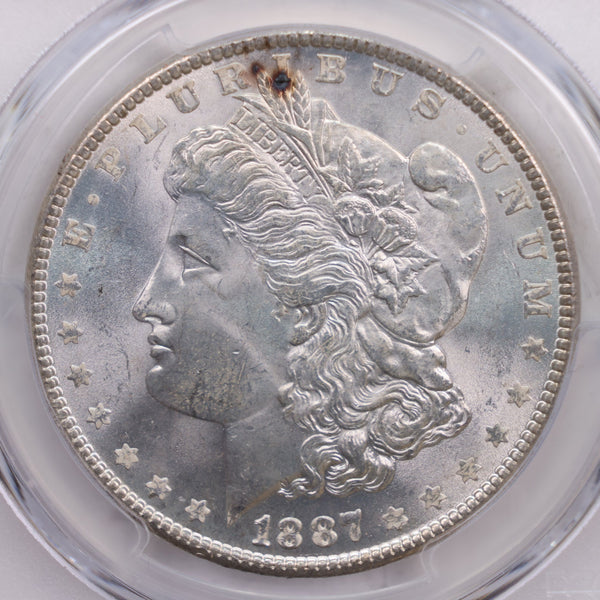 1886 Morgan Silver Dollar., PCGS Certified MS-66., Store #GDR0115.
