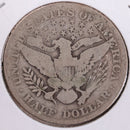 1908 Barber Half Dollar, Good Circulated Coin, Store