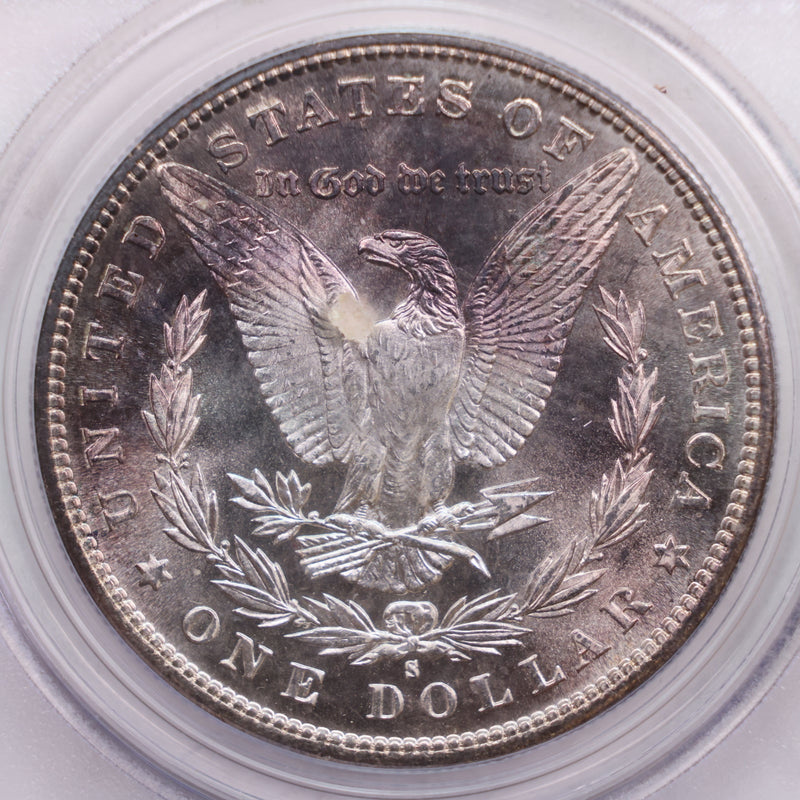 1881-S Morgan Silver Dollar., PCGS Certified MS-65., Store