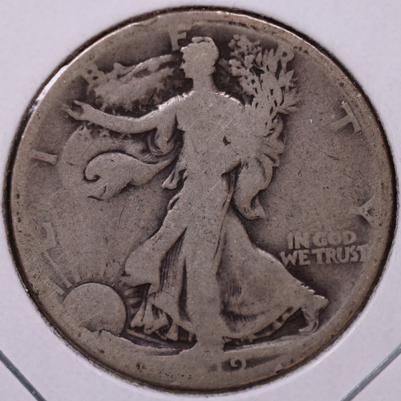 1919-S Walking Liberty Half Dollar, Good Circulated Coin, Store #HR041
