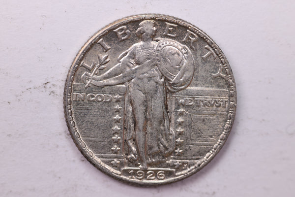 1926 Standing Liberty Silver Quarter, Affordable Collectible Coins. Sale #0353431