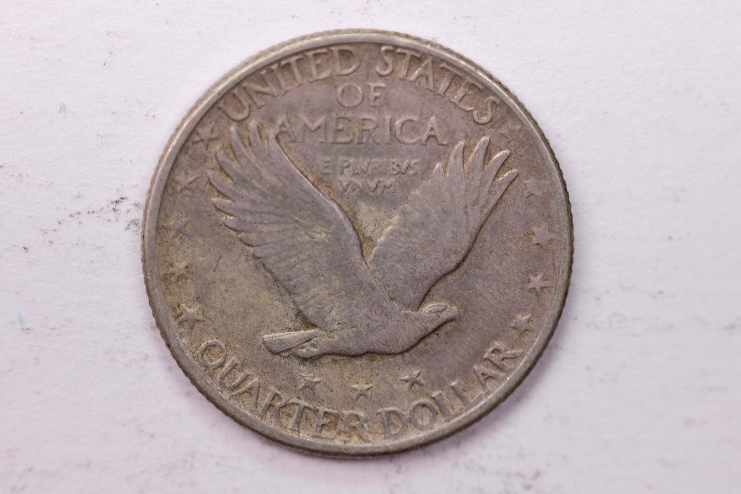 1926-D Standing Liberty Silver Quarter, Extra Fine Circulated Coin. Sale #QR1641