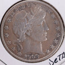 1908-O Barber Half Dollar, Very Fine Circulated Coin, details, cleaned, Store