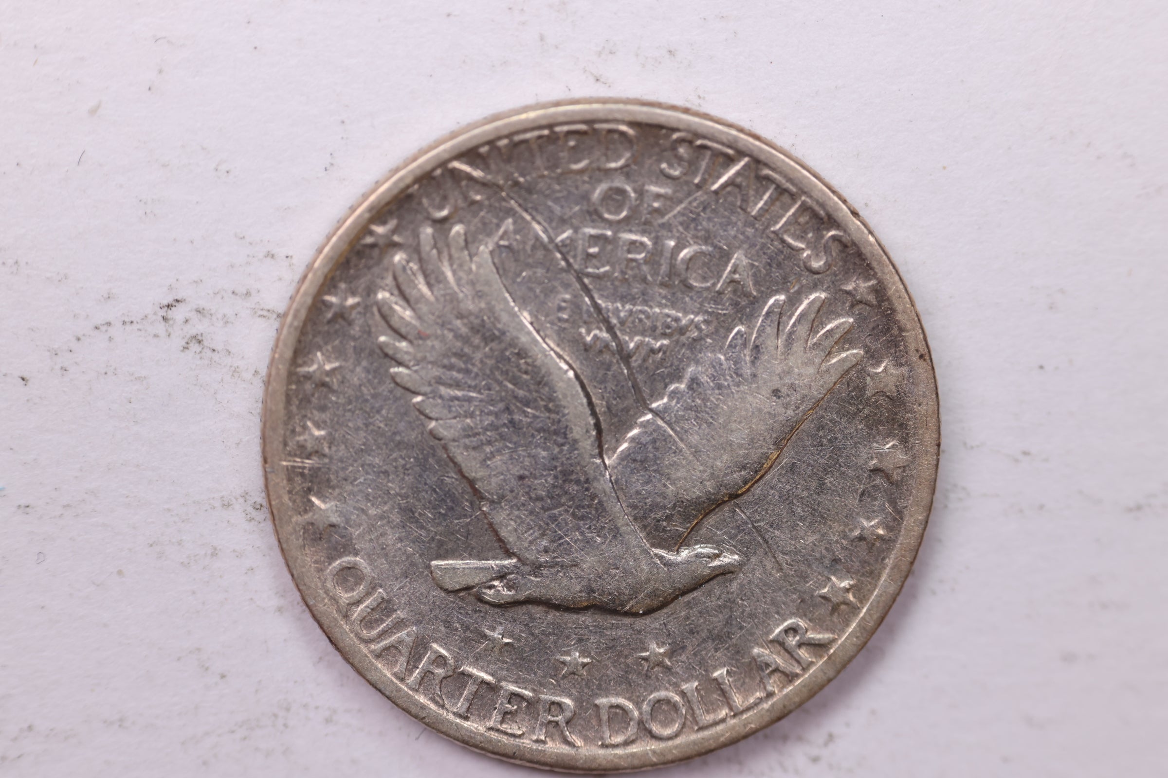 1926-S Standing Liberty Silver Quarter, Very Fine Circulated Coins. Sale #QR1646.