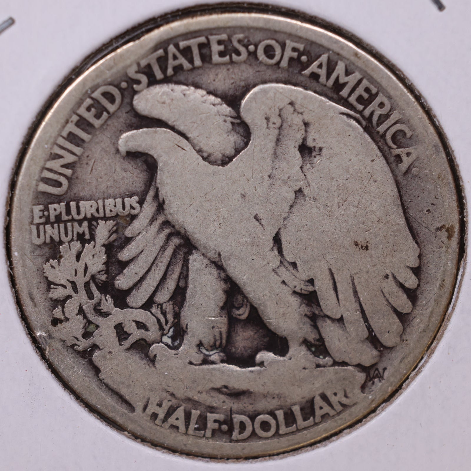 1920 Walking Liberty Half Dollar, About Good Circulated Coin, Store #HR058
