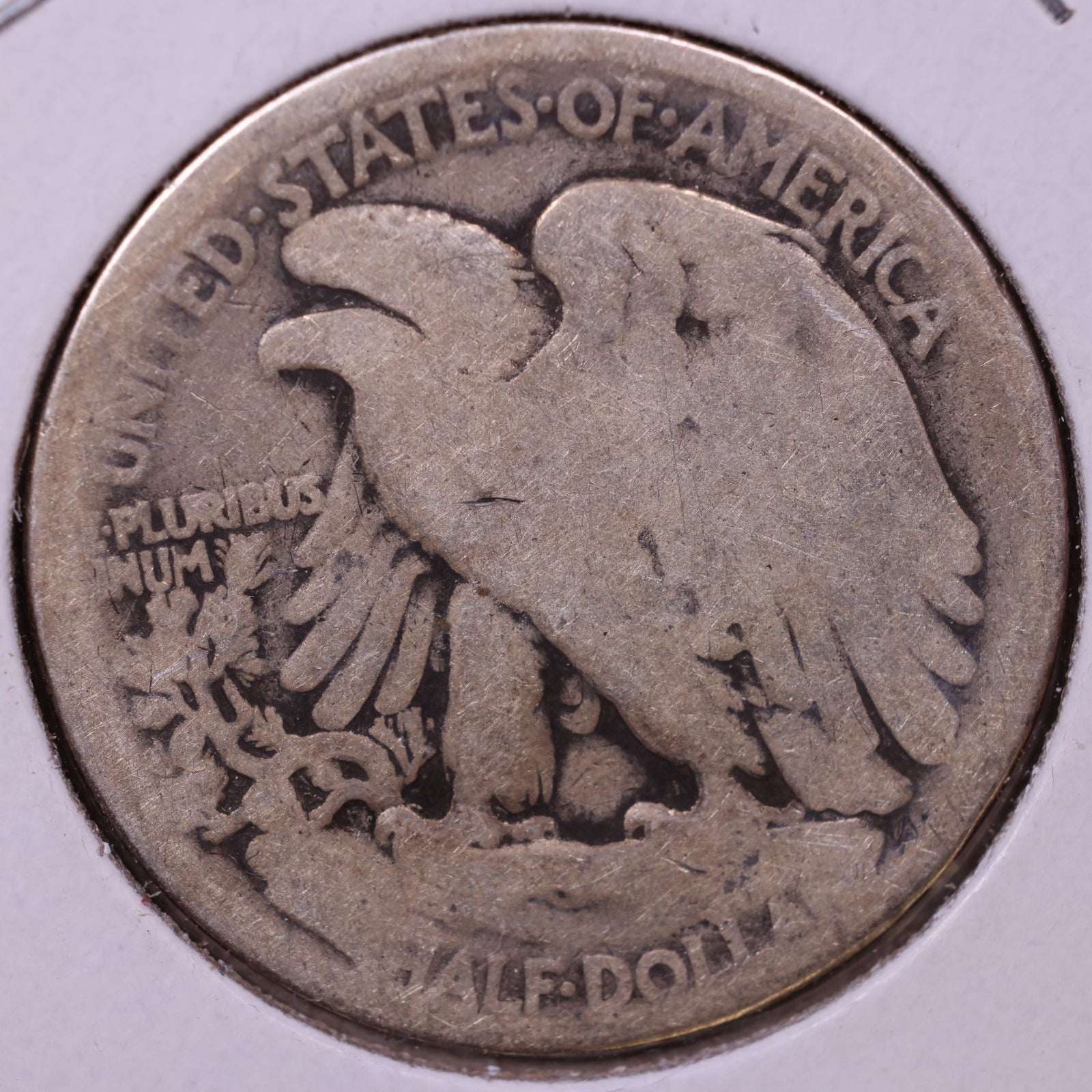 1920 Walking Liberty Half Dollar, About Good Circulated Coin, Store #HR060