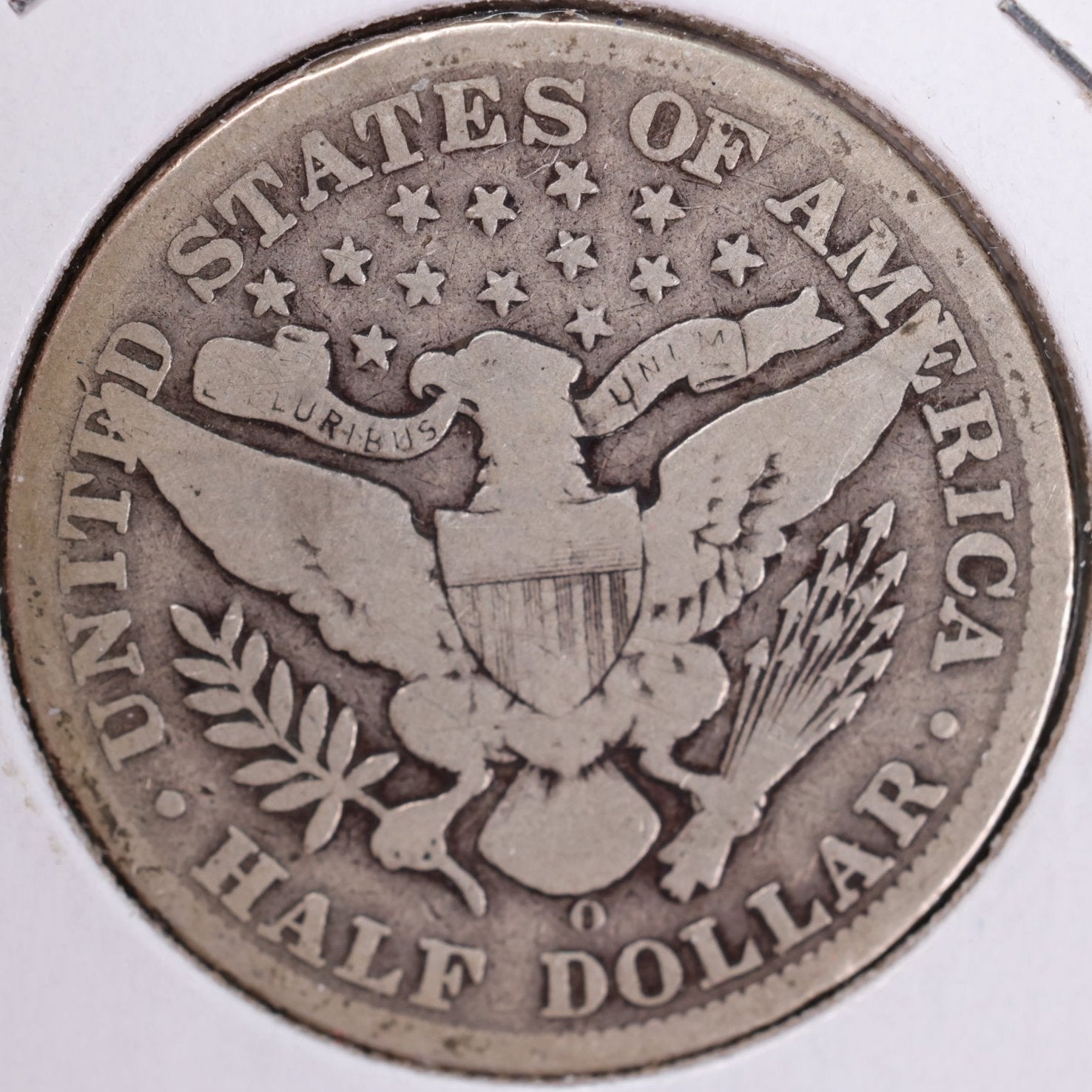 1908-O Barber Half Dollar, Very Good, Circulated Coin, Store #HR0942