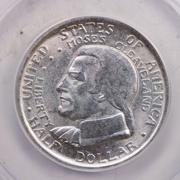 1936 Cleveland Commemorative Half Dollar., ANACS MS-63., Store #GEC0039.