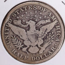1908-O Barber Half Dollar, Very Good, Details, Rim Ding, Circulated Coin, Store