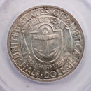 1936-D Rhode Island Commemorative Half., ANACS MS-65., Store