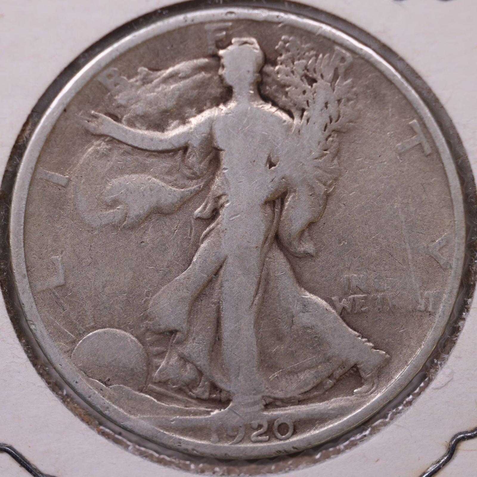 1920-S Walking Liberty Half Dollar, Good Circulated Coin, Store #HR066