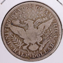 1908-S Barber Half Dollar, Very Good, Circulated Coin, Store