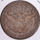 1908-S Barber Half Dollar, Very Good, Circulated Coin, Store