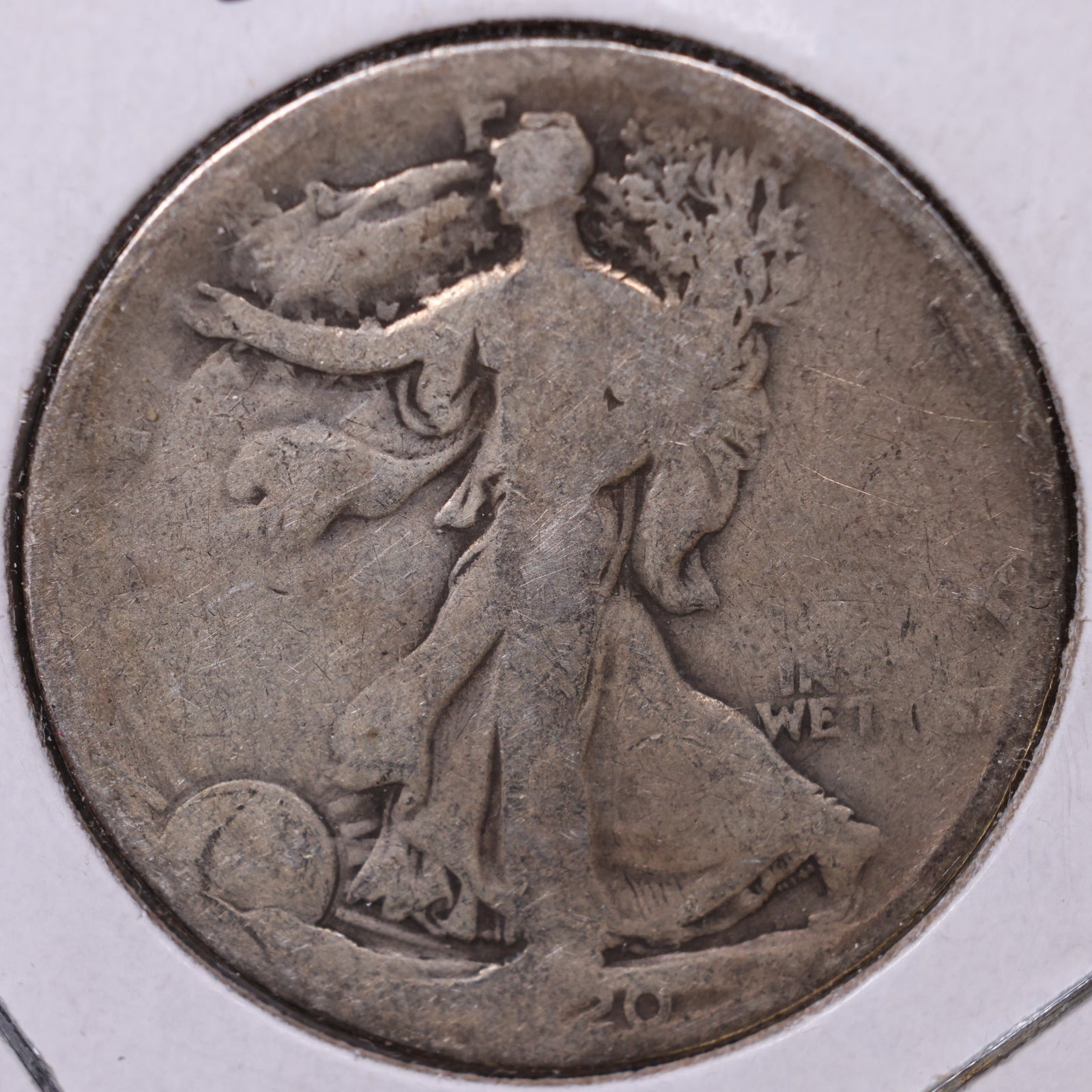 1920-S Walking Liberty Half Dollar, Good Circulated Coin, Store #HR067